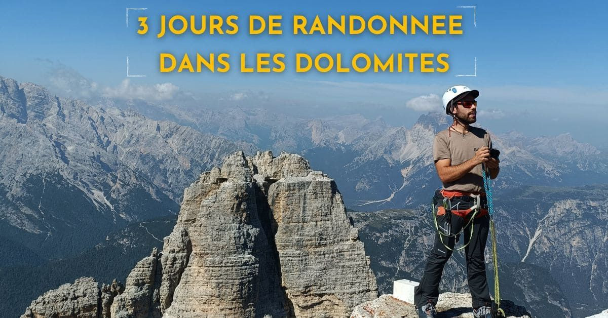 3-day hike in the Dolomites - Italy