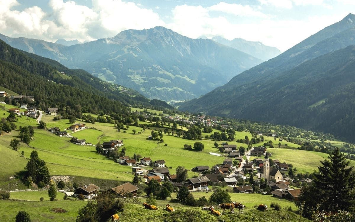 Typical Tyrolean village