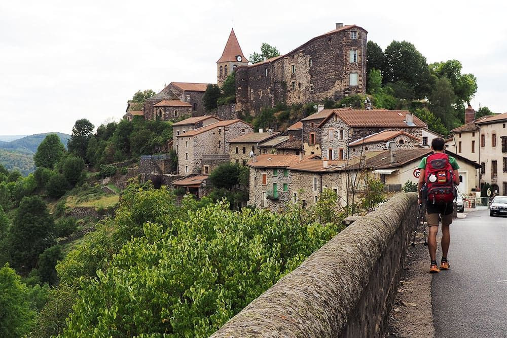 © Anouk Anglade Arriving in Saint-Privat-d'Allier © Anouk Anglade