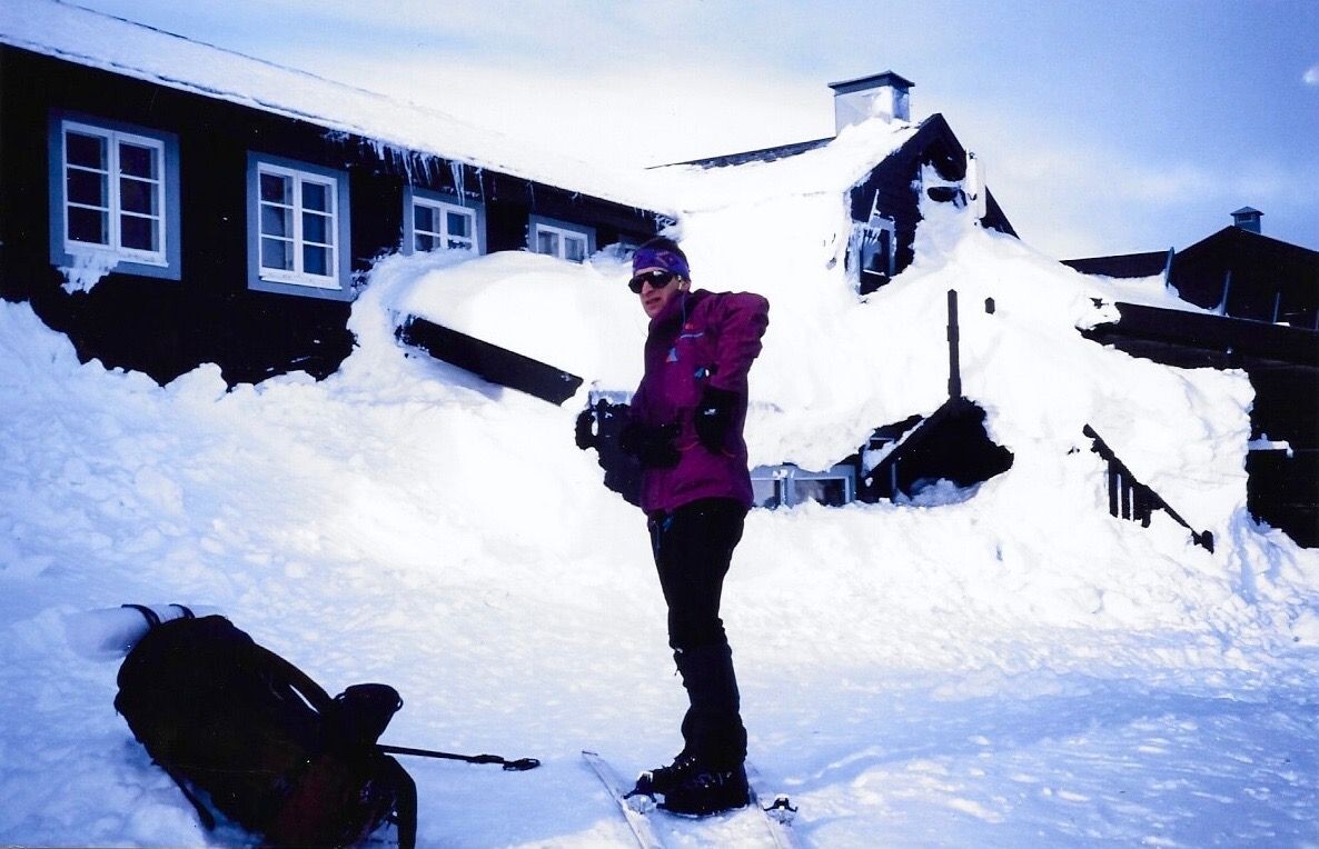 Arrival at the staffed hut