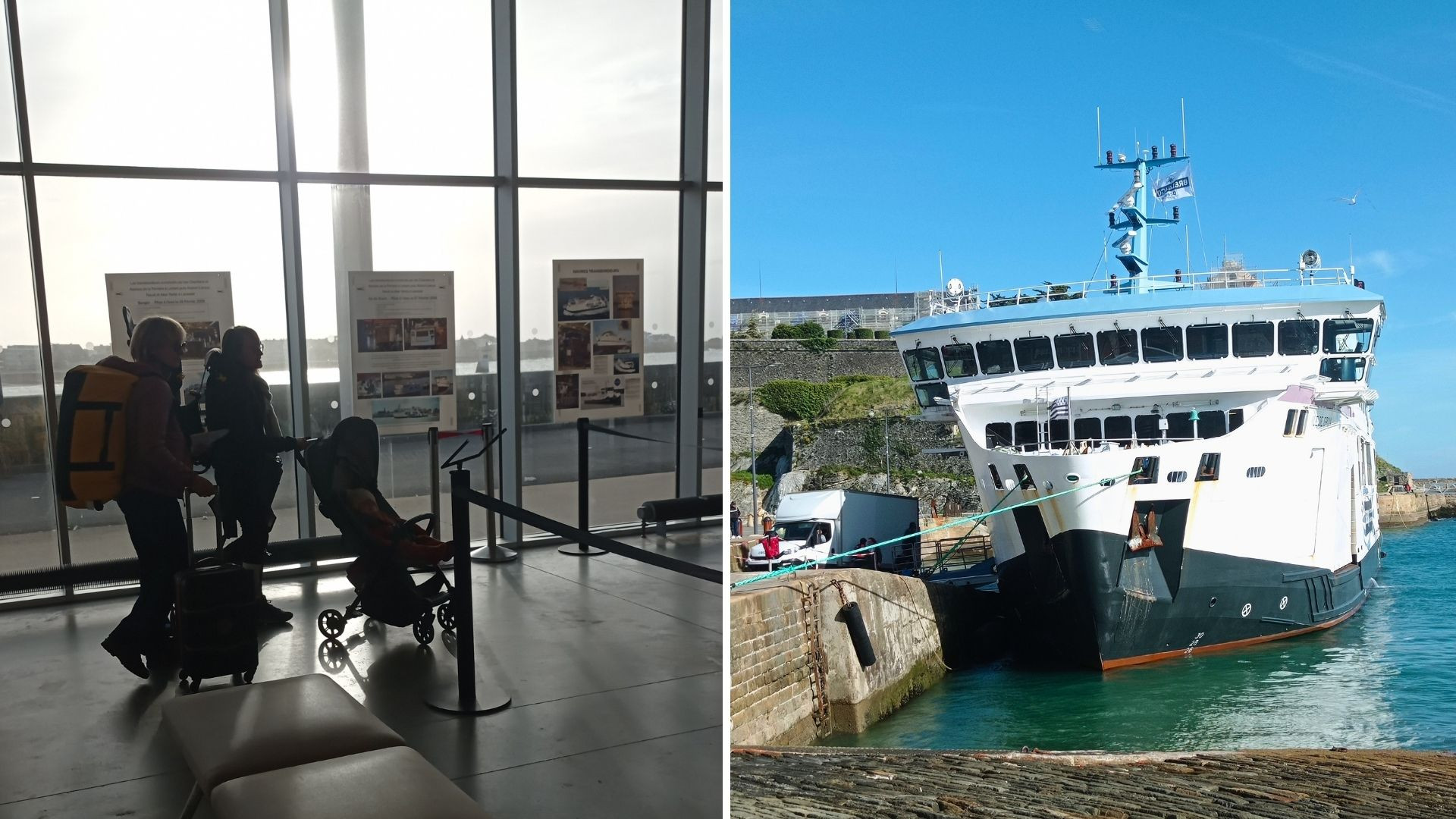 The ferry to Belle-Île-en-Mer