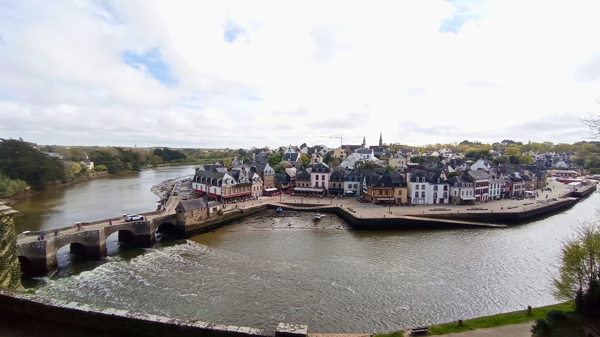 Port of Saint-Goustan in Auray
