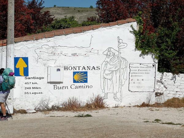 Waymarking on the Camino Francés