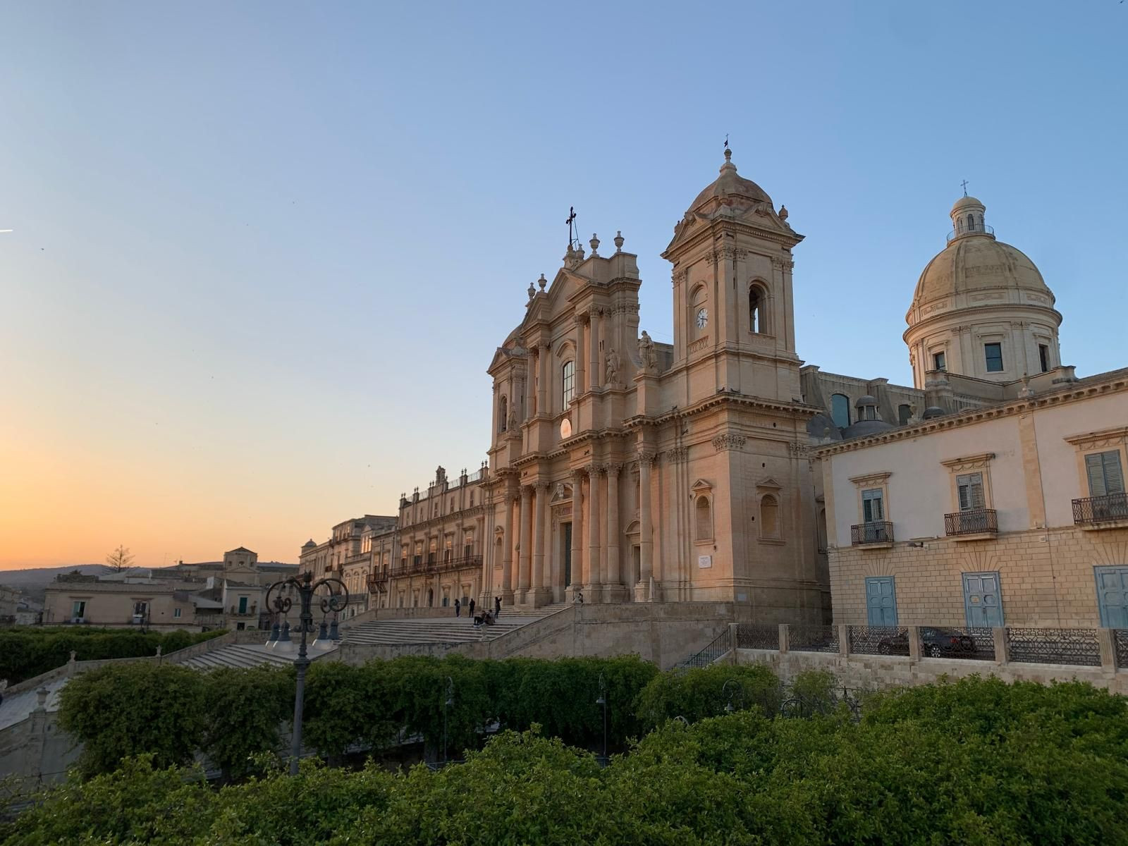 Baroque cathedral at sunset - Noto - Sicily - Italy