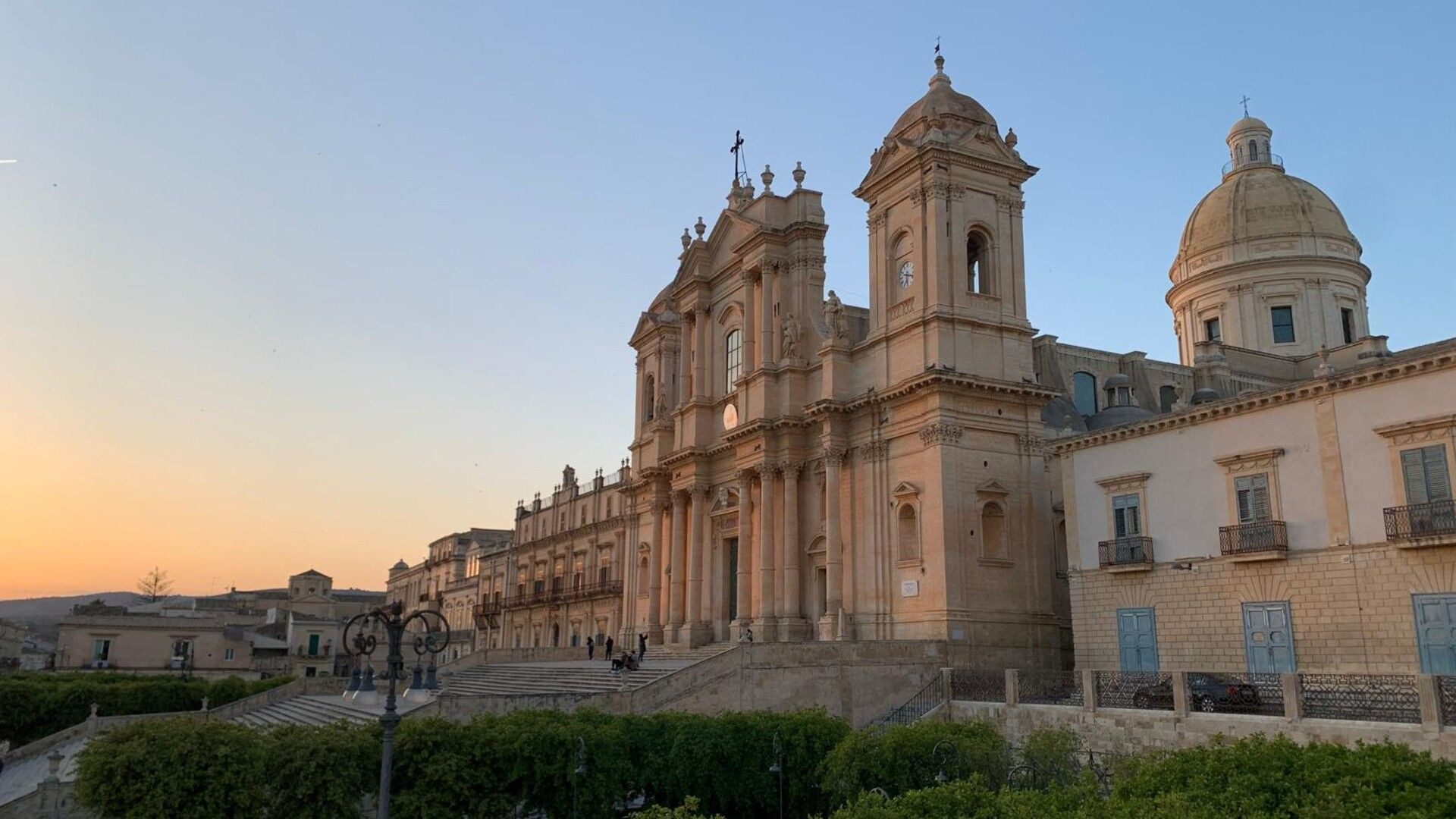 Baroque cathedral at sunset - Noto - Sicily - Italy