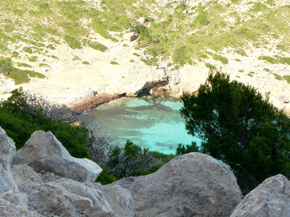 Cala Figuera, in northern Mallorca