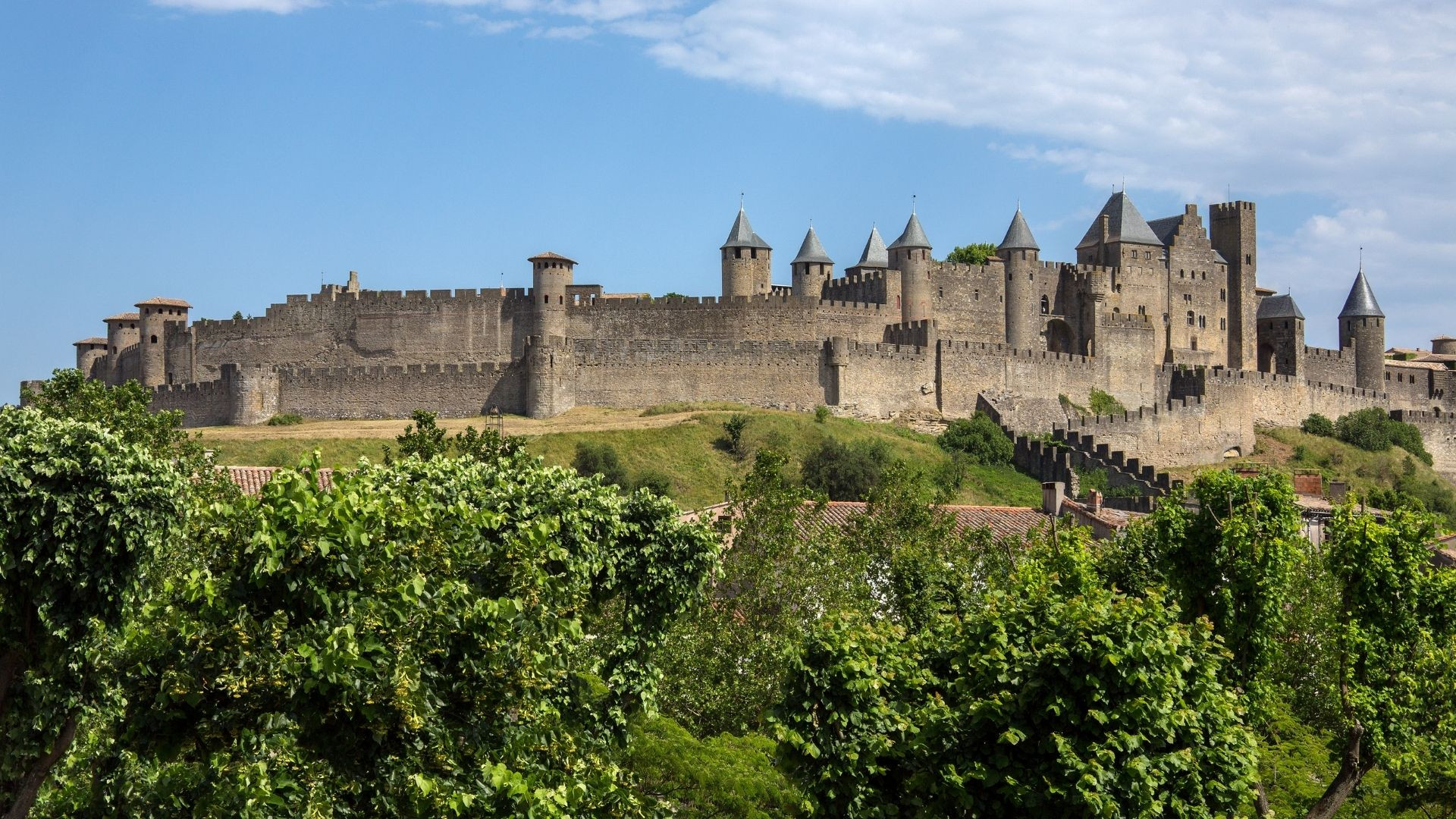 Fortified medieval city - Carcassonne - Aude - France