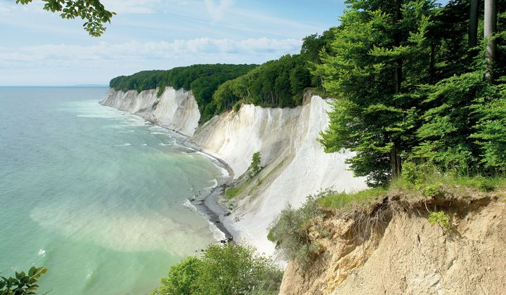 Chalk Cliffs of Jasmund National Park - Rugen Island - Germany