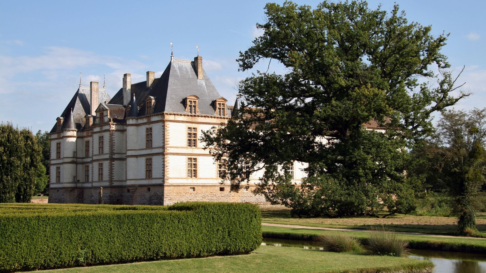 Château de Cormatin et ses jardins - Bourgogne - France