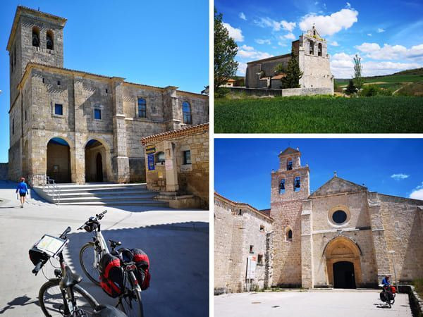 Churches on the Camino de Santiago routes