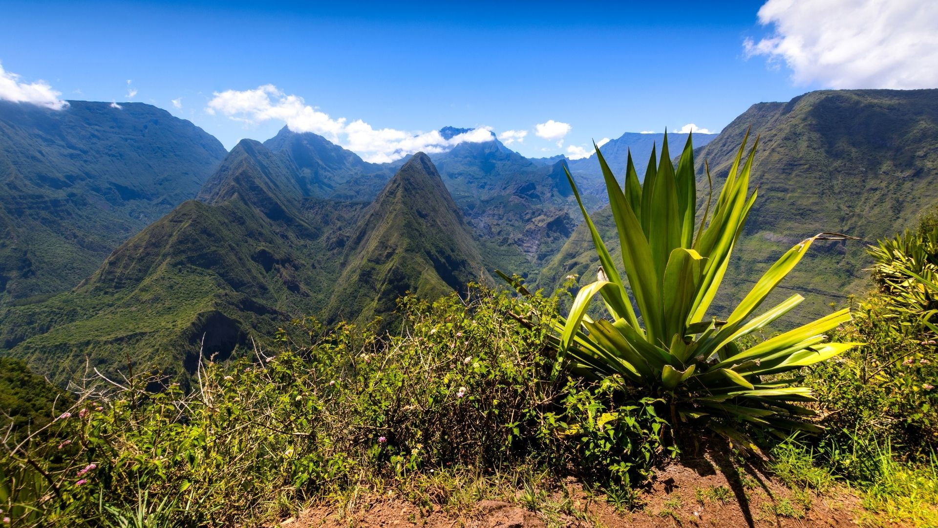 Mafate cirque on Réunion Island during a two-day hike