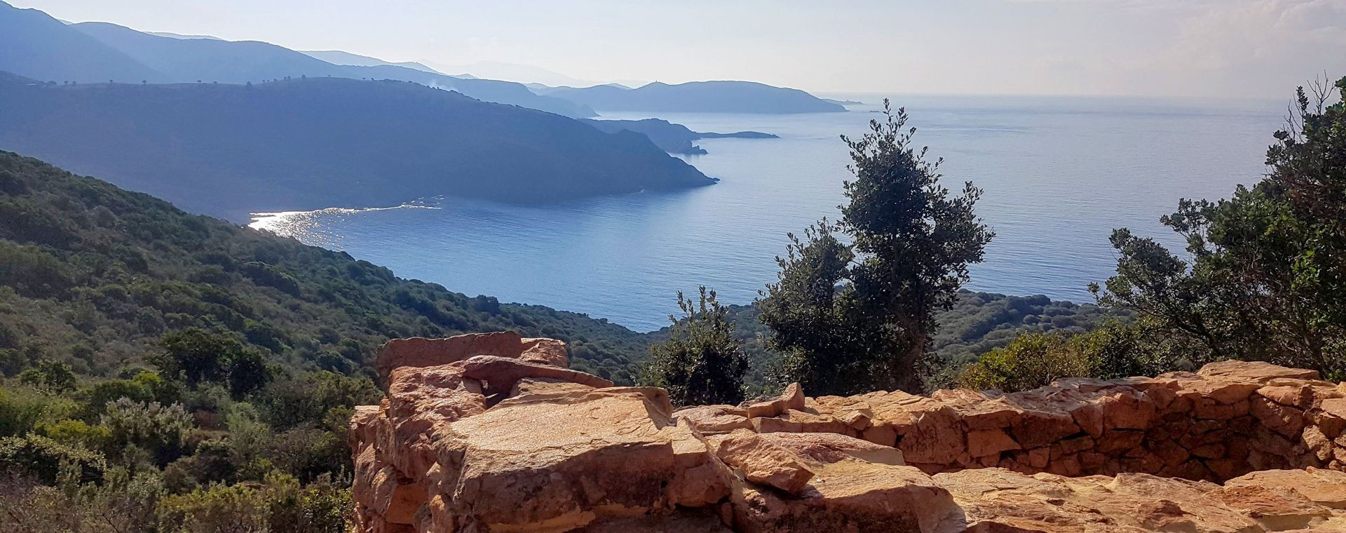 West coast from Capu Rossu - Corsica - France