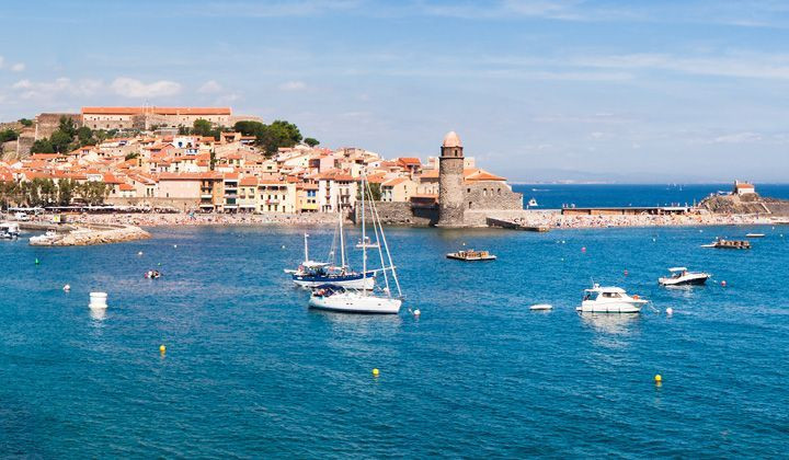 Collioure bay - Côte Vermeille - France