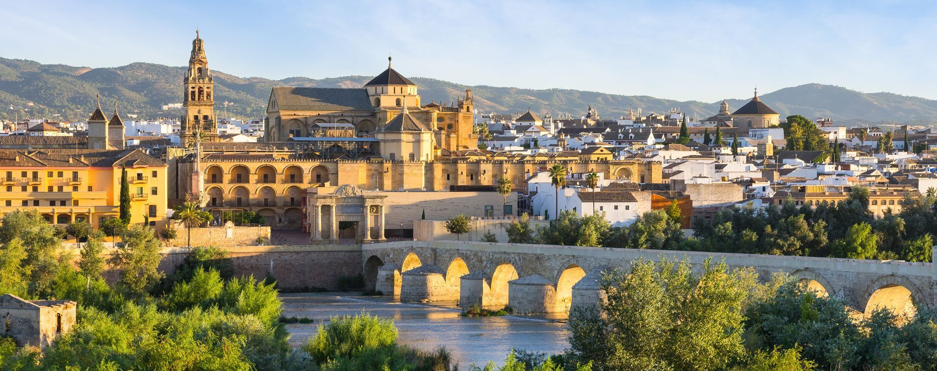 Mosque-Cathedral and Roman bridge of Córdoba - Andalusia - Spain