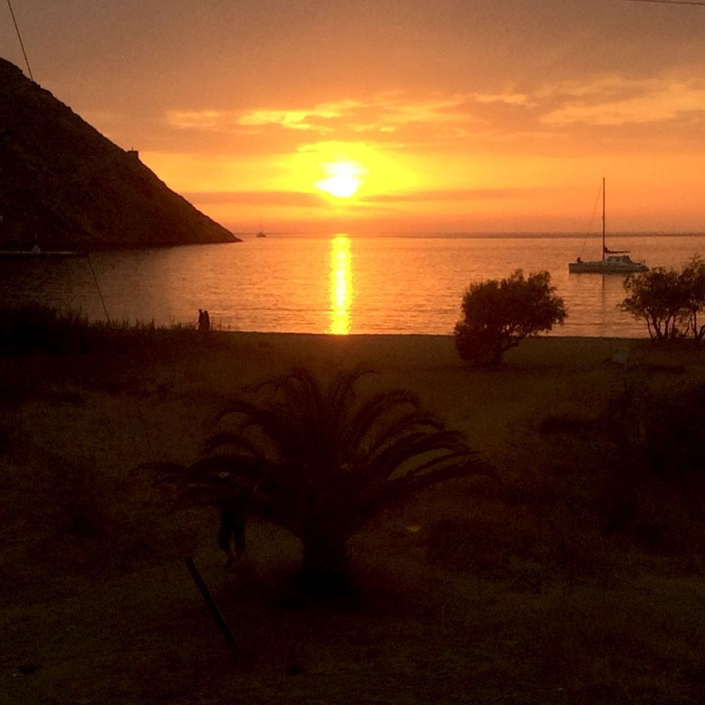 Sunset on the island of Sifnos