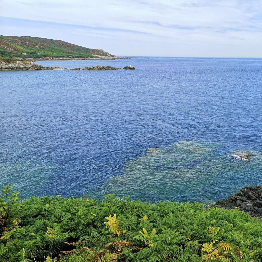 Cove in Quervière Bay