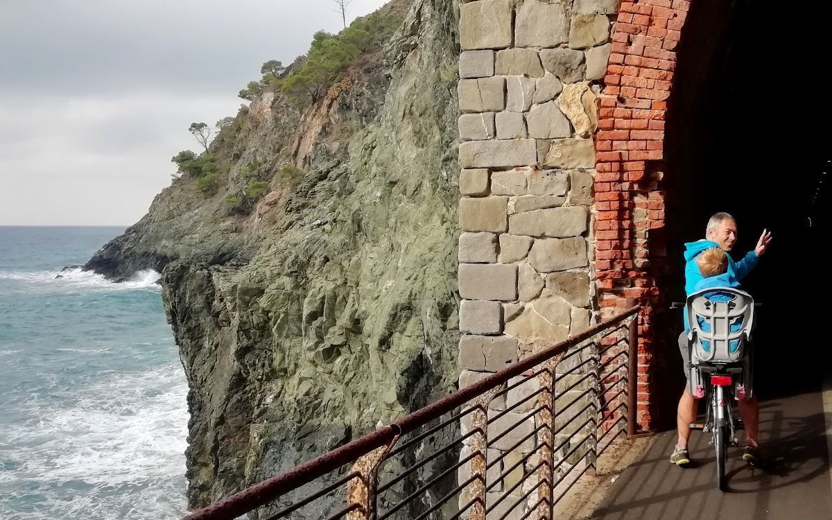 Cycle path between Levanto and Bonassola - Framura