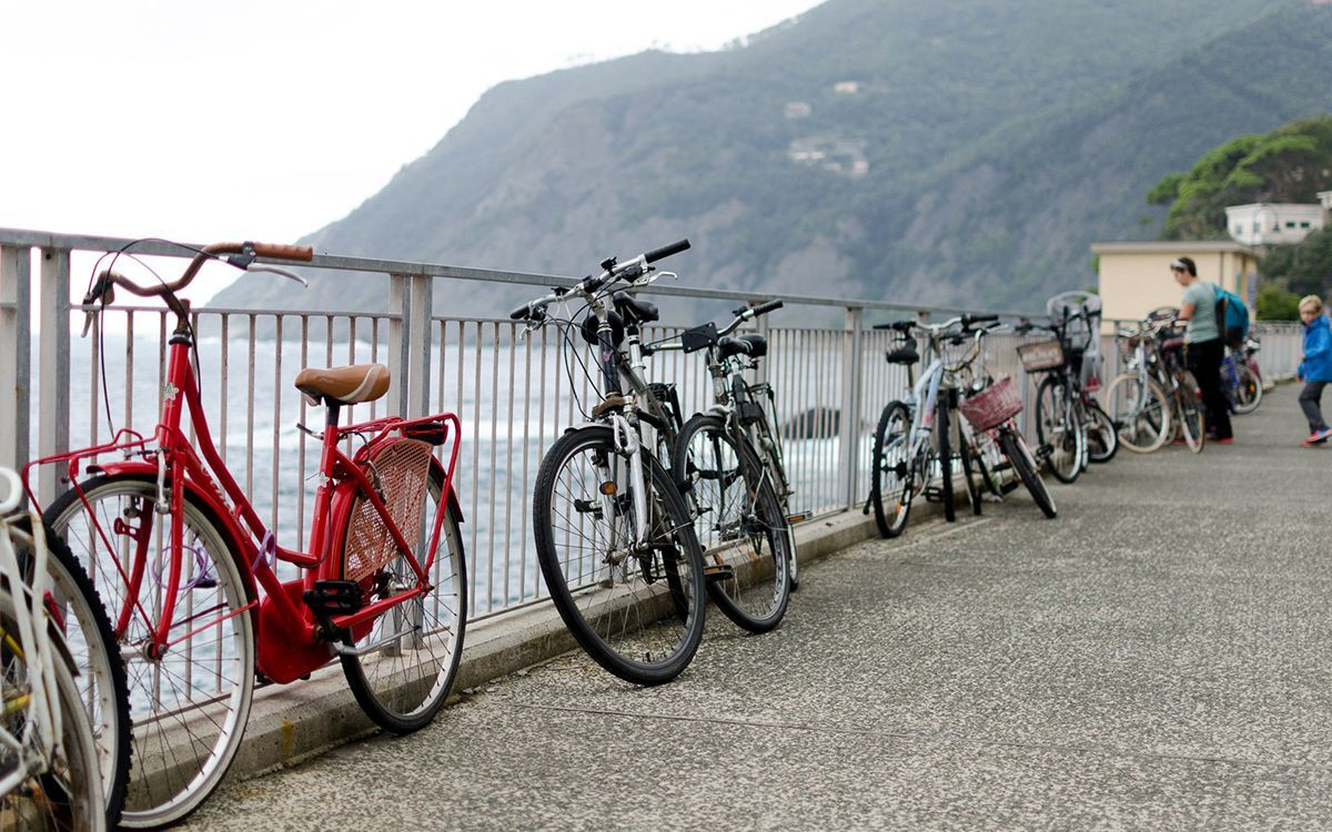 Bicycles in Framura