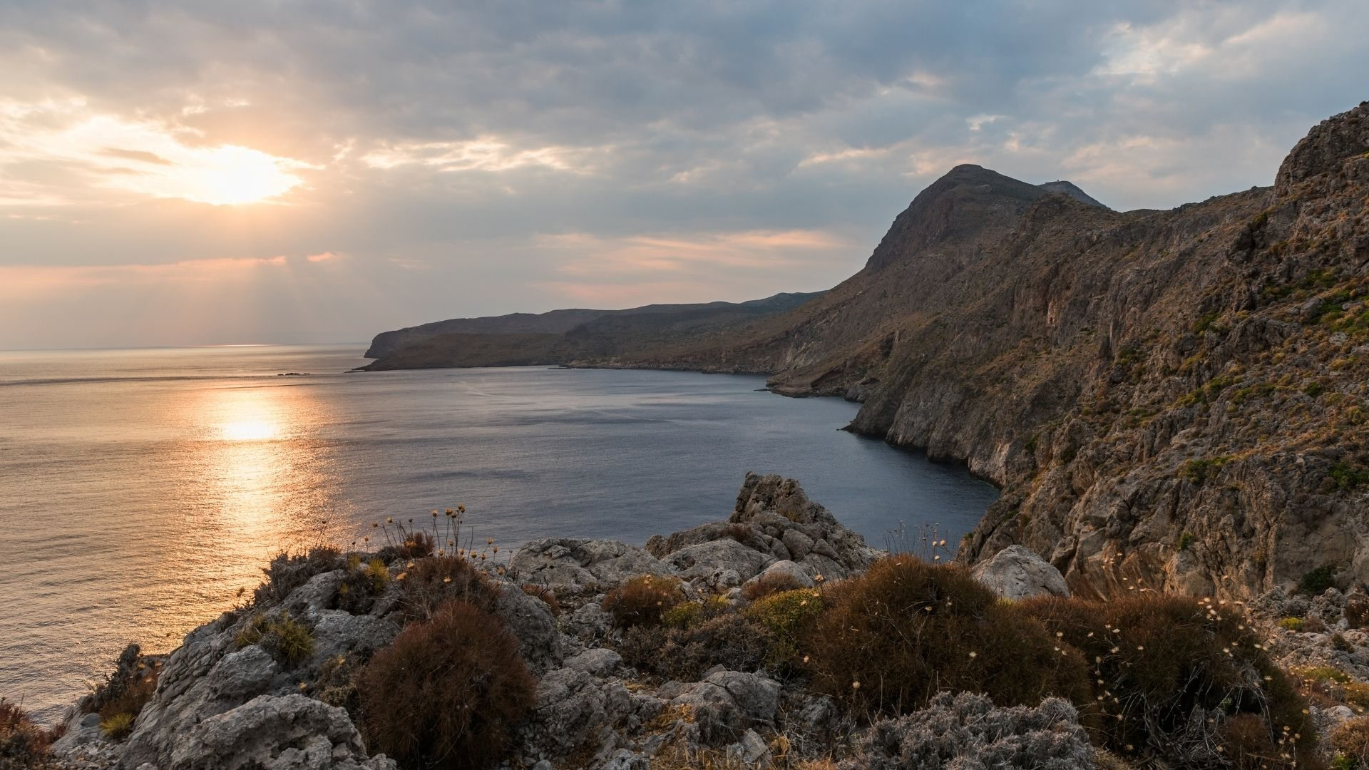 The varied landscape of Kythira