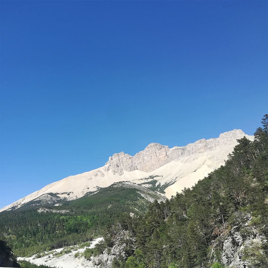 Climbing to the Col du Festre