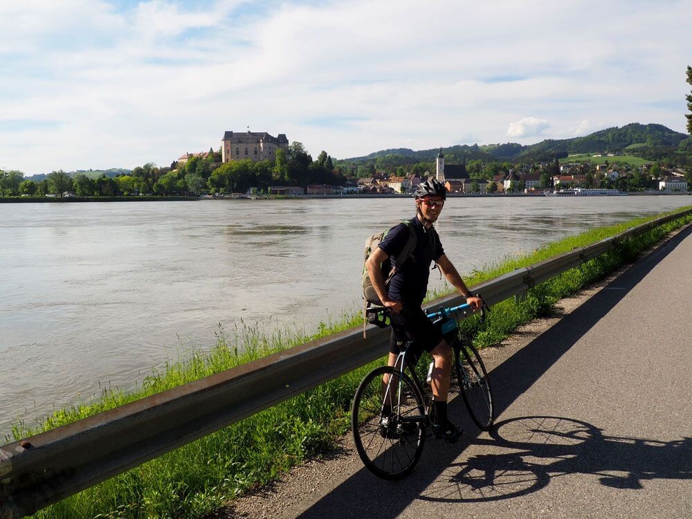 David at the Danube's edge