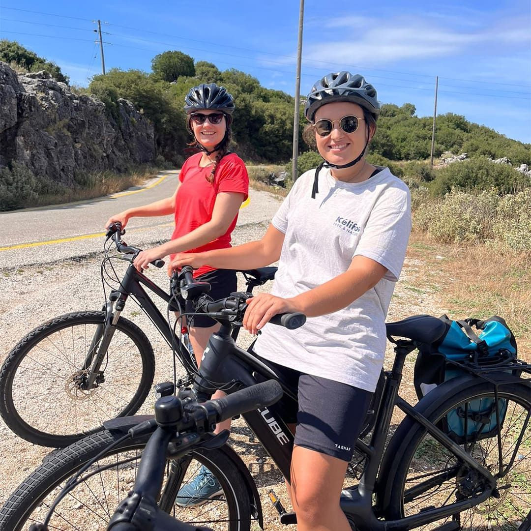 Setting off by bike