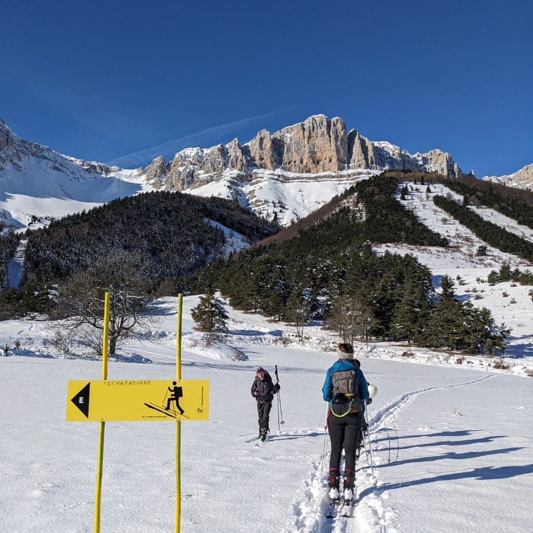 Departure from Gresse en Vercors © Adrien Ozanon