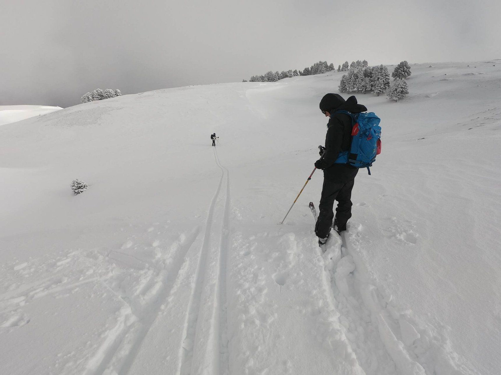 Ski de randonnée au Pas des Econdus - Vercors - France