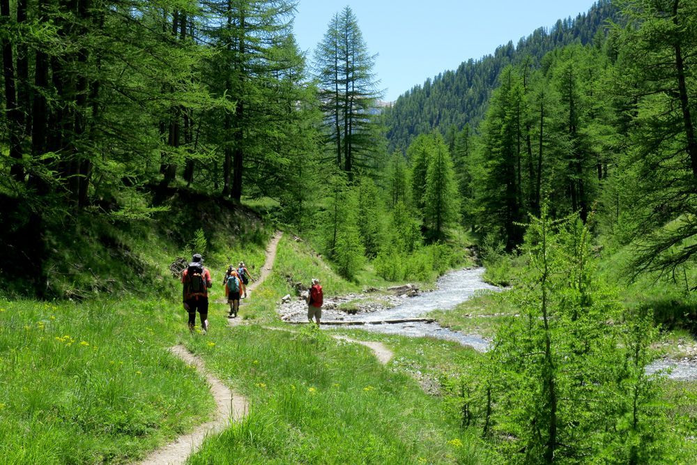 © François Ribard Descent along the Malrif © François Ribard