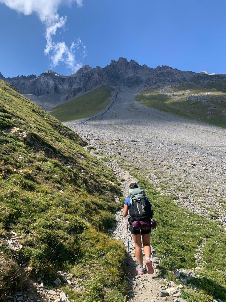 From the Orgère Refuge to the Arpont Refuge