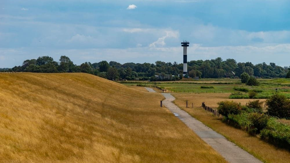 Dyke landscape - North Sea coast - Germany