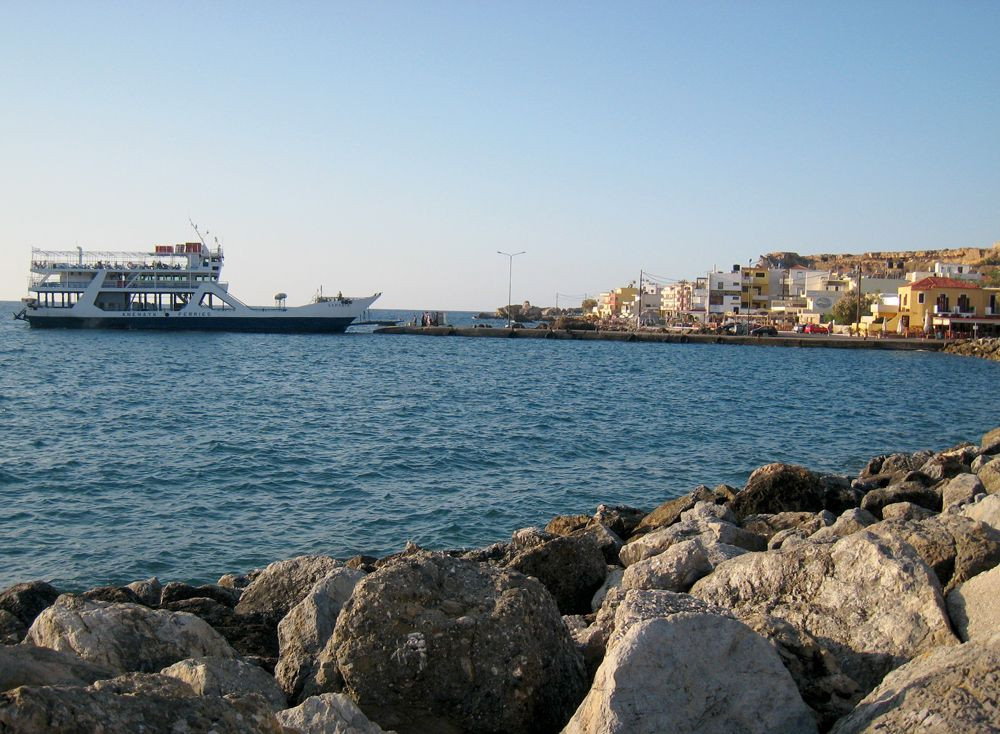 Ferry at Paleochora