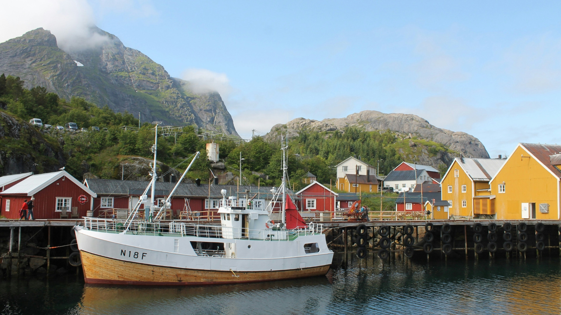 Nusfjord fishing harbour - Lofoten Islands - Norway