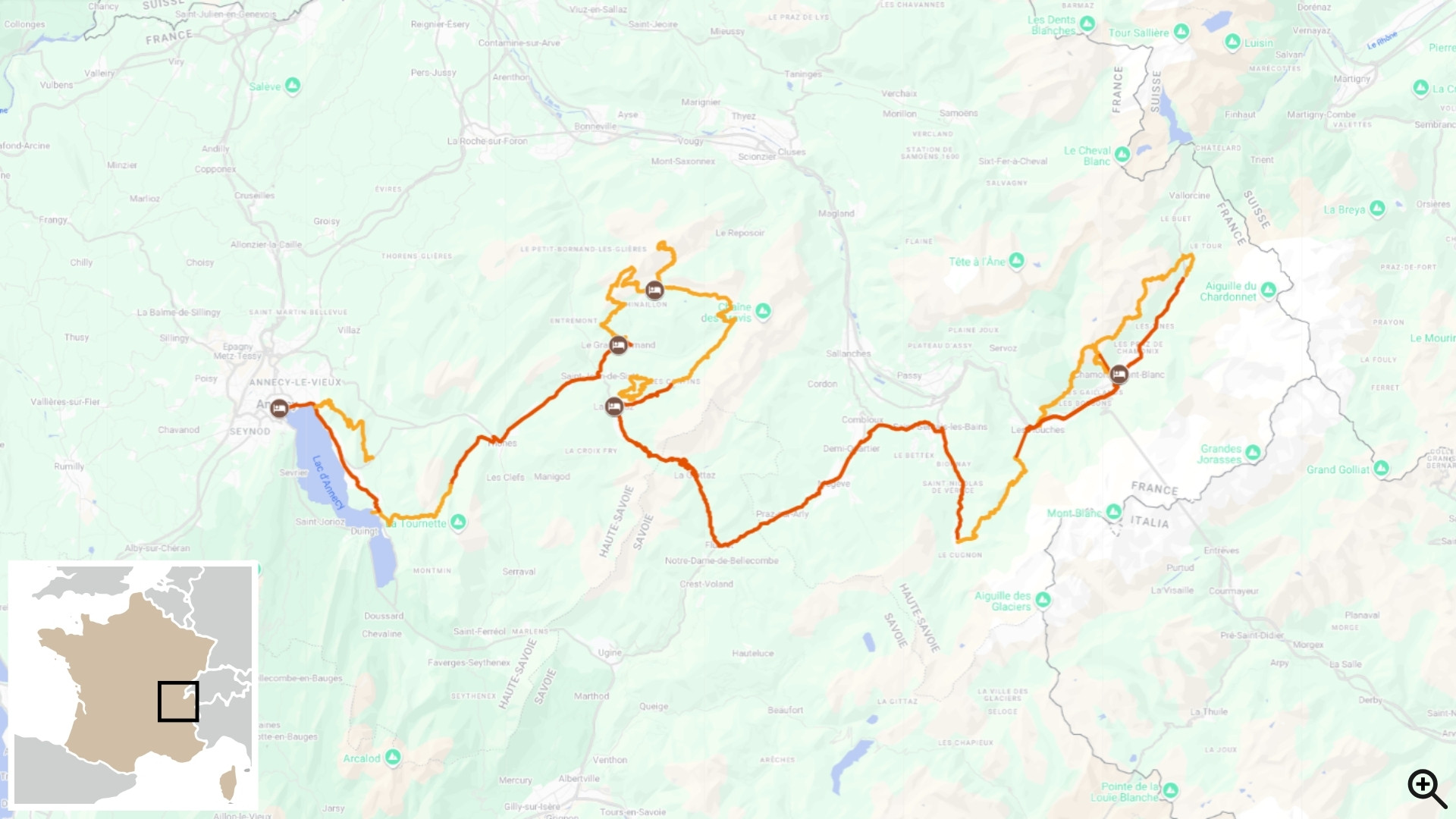 Carte FRALP1125