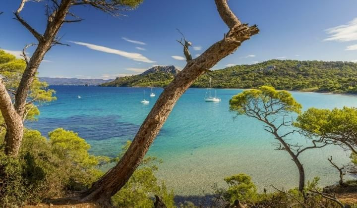 Notre-Dame beach - Porquerolles, Îles d'Or, Var