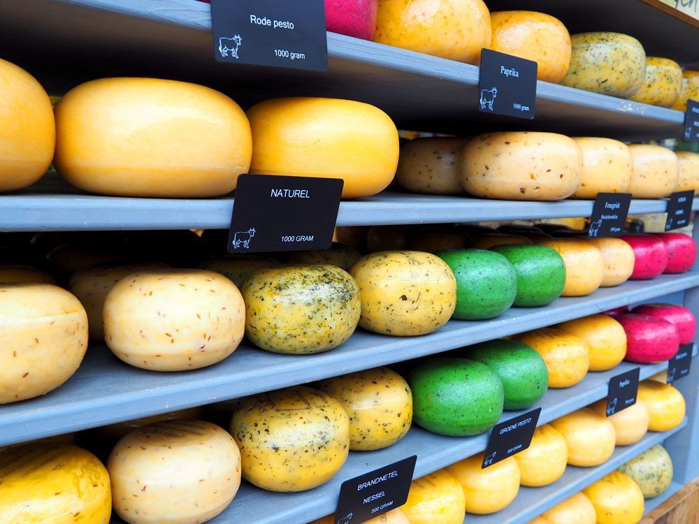 © David Praire Gouda cheese in the Netherlands © David Praire