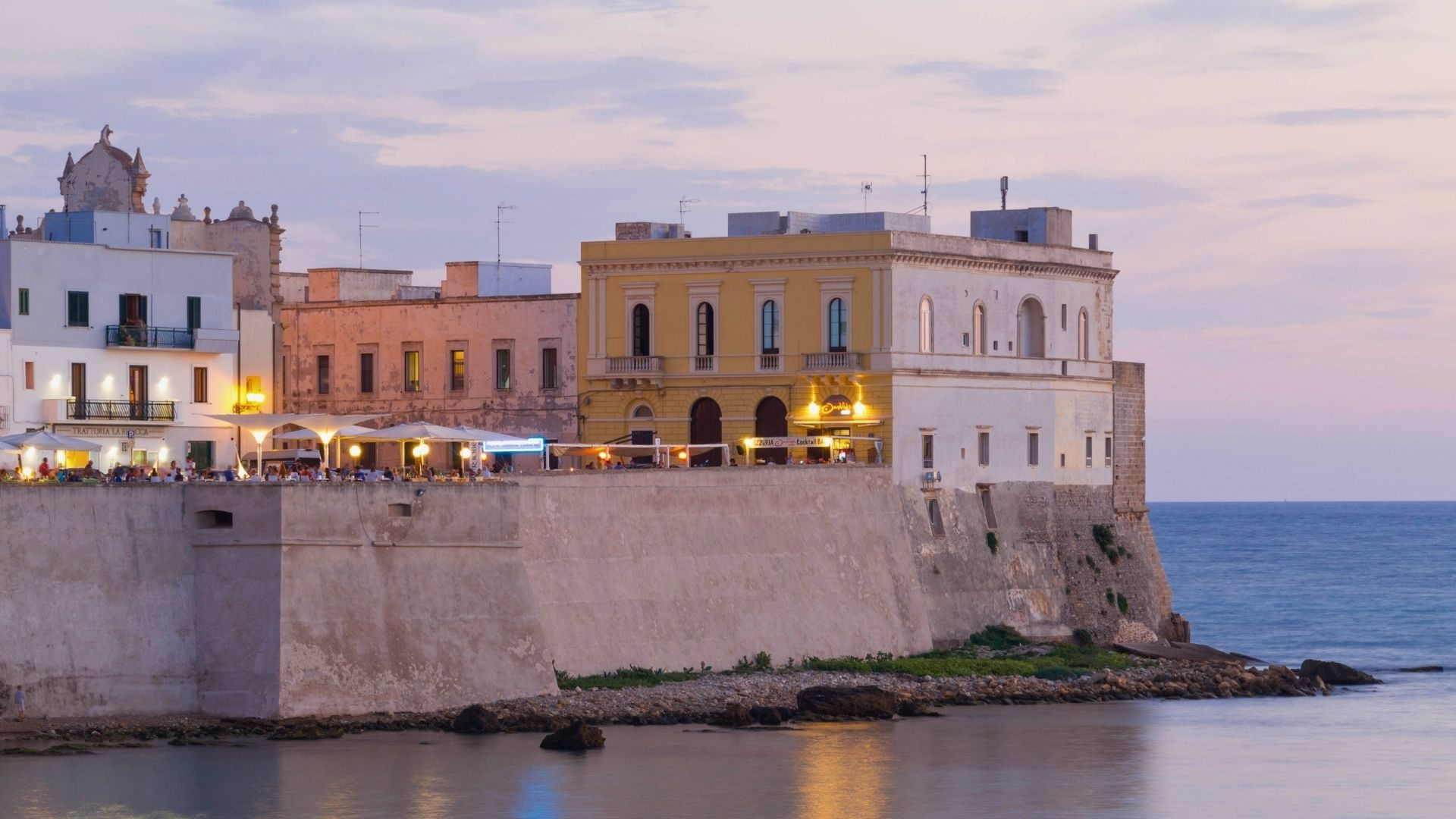 Gallipoli village in Puglia