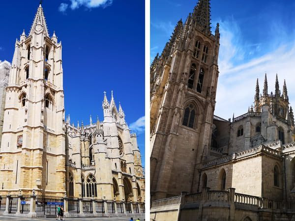 Burgos and León cathedrals
