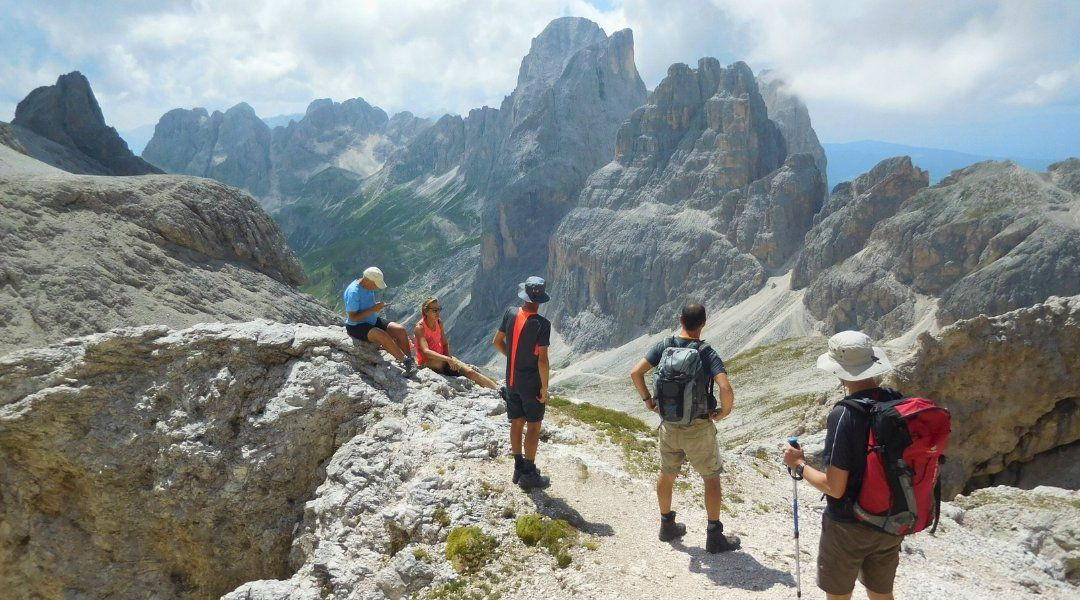 Group of hikers