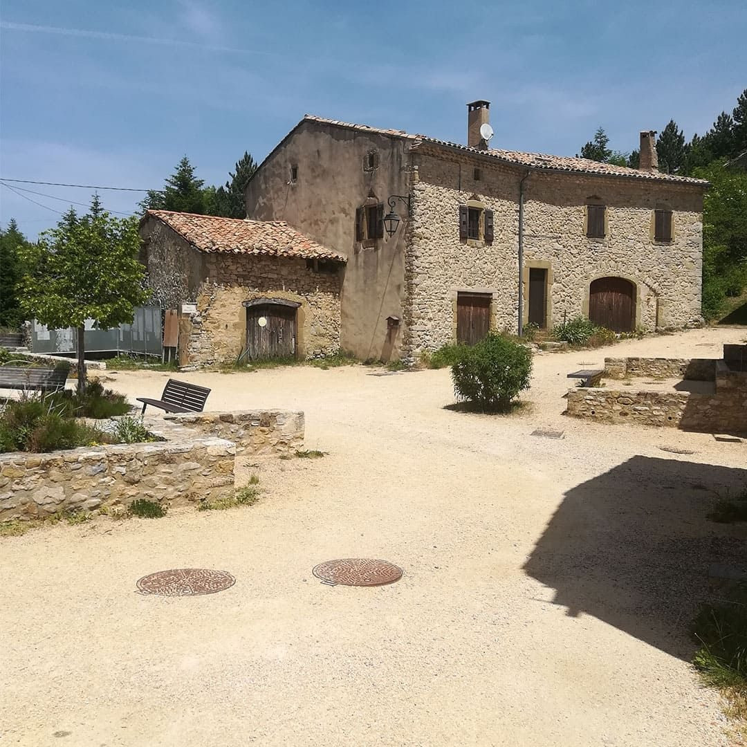 The hamlet of La Chaudière