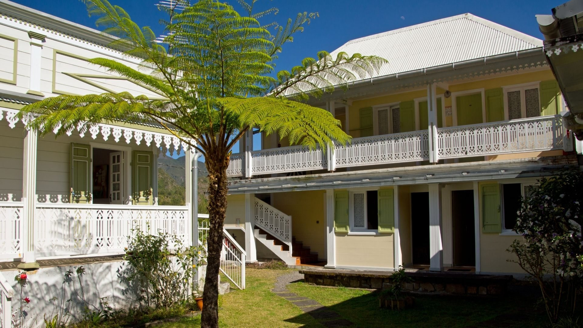 Traditional house in Hell-Bourg, Réunion