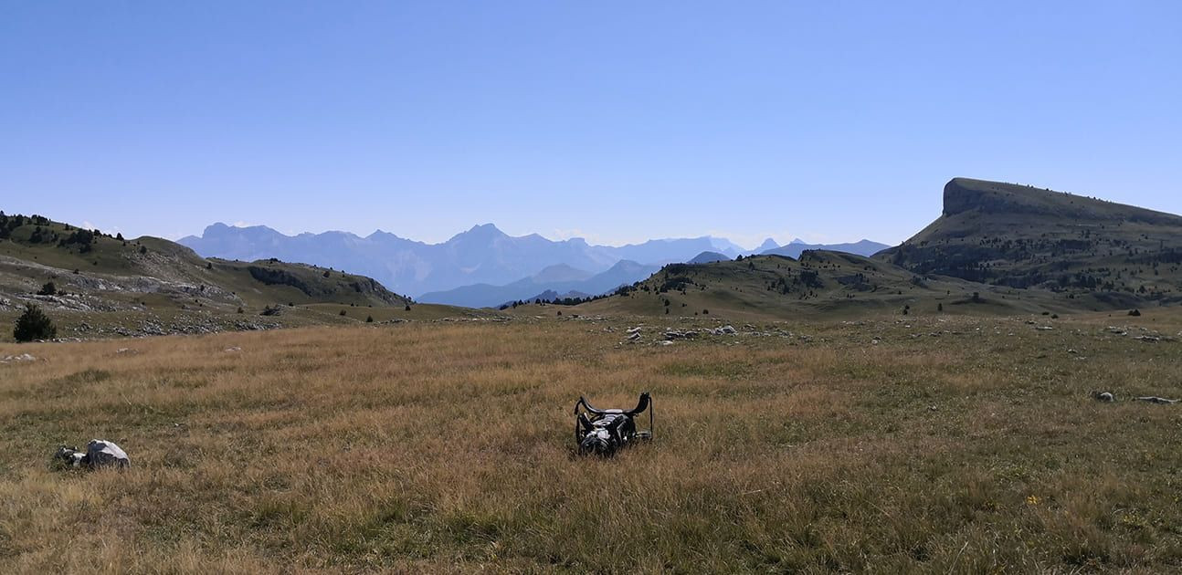 Jardins du Roy on the Vercors high plateau