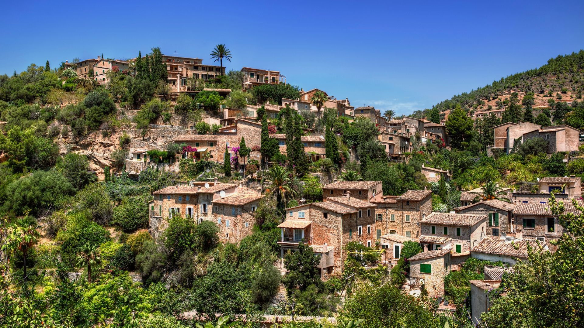 Hillside village of Deià - Mallorca - Spain