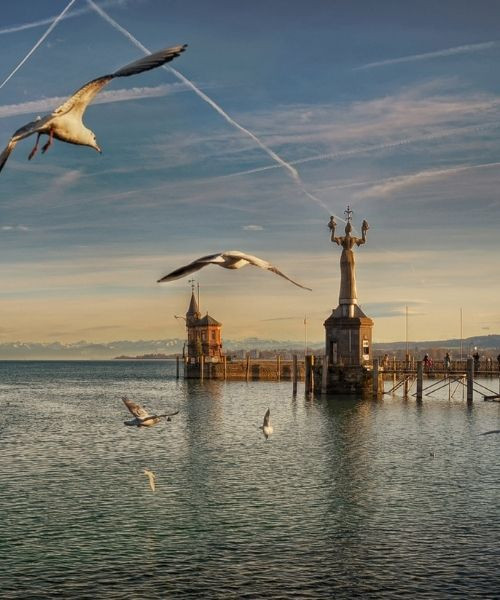 Statue Imperia à Constance - Lac de Constance - Allemagne