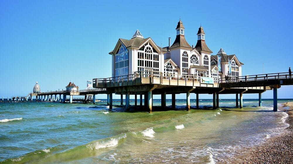 Sellin pier and pavilion - Rügen island - Germany