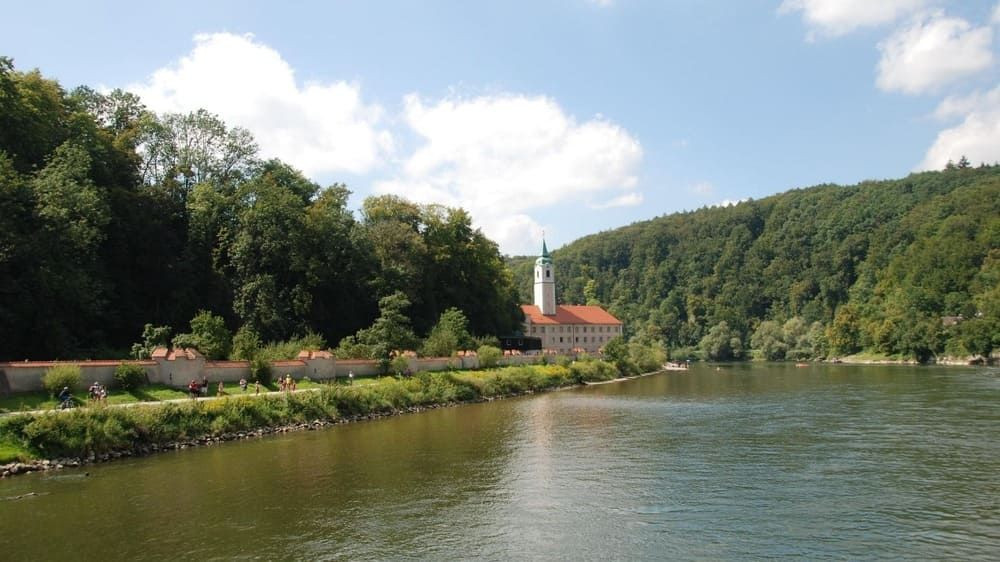 Weltenburg Abbey on the Danube - Bavaria - Germany