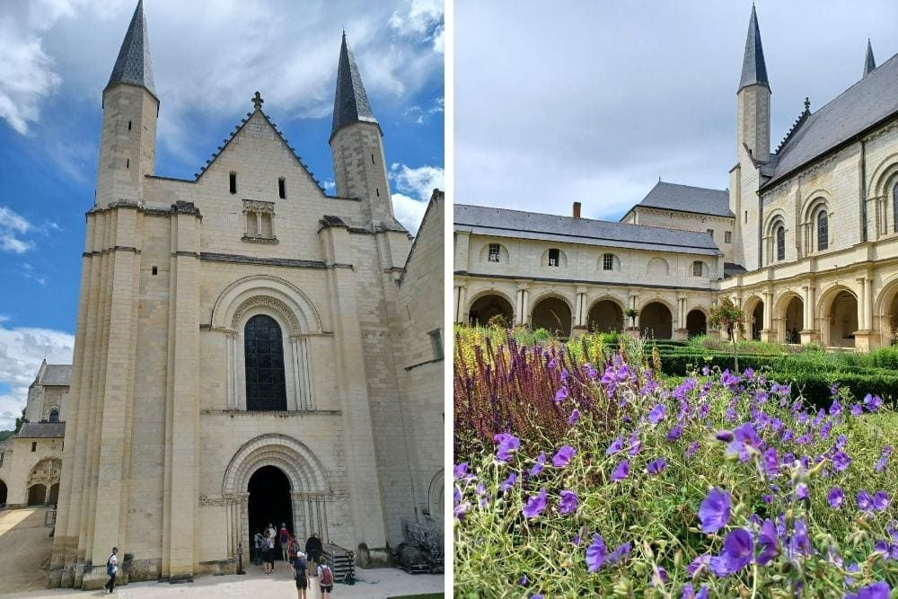 The Royal Abbey of Fontevraud and its cloister © Charlotte Laventureux