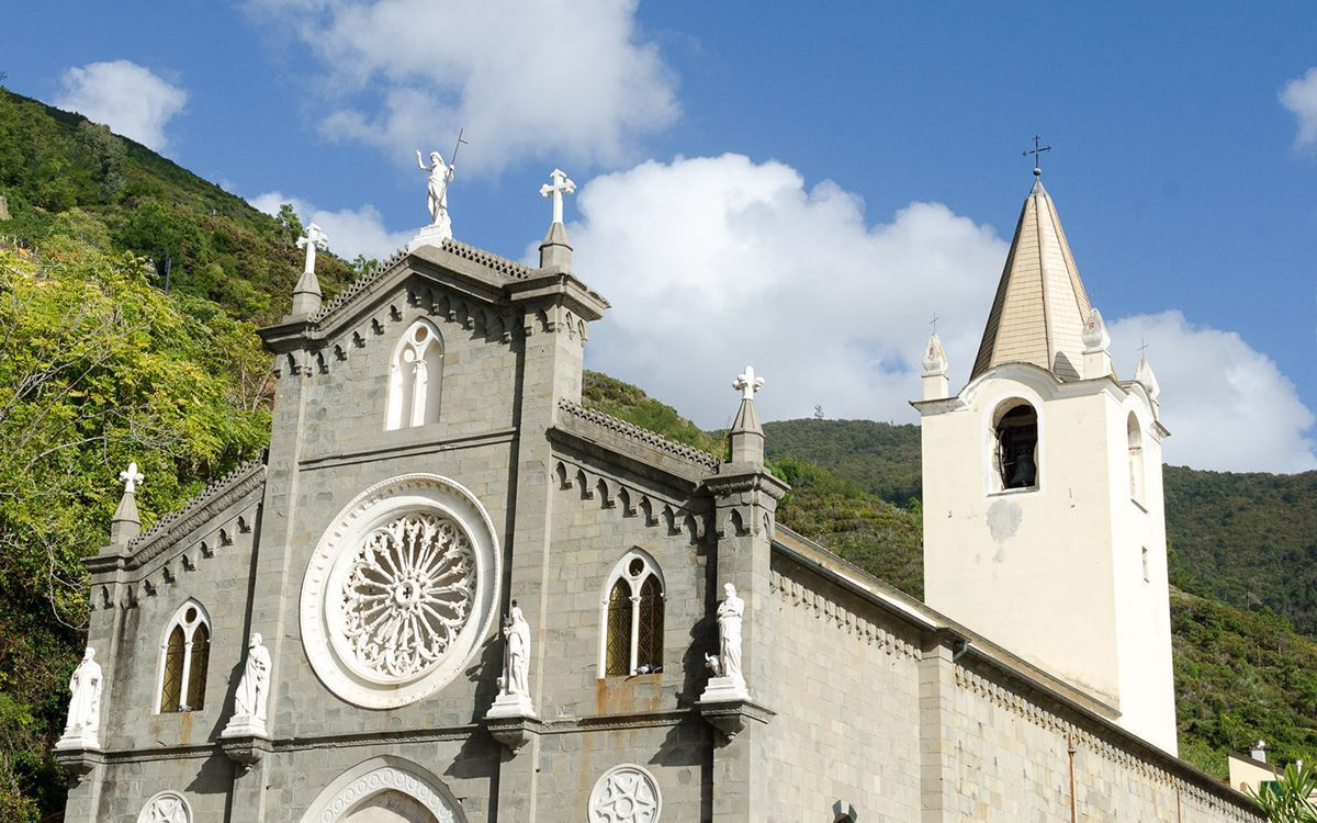 San Giovanni Battista church in Riomaggiore