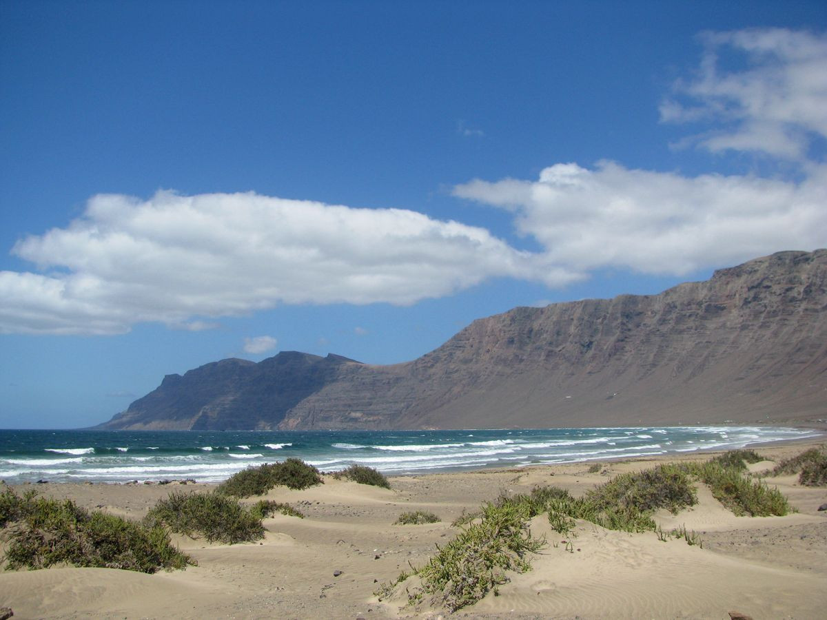 Famara beach, Lanzarote