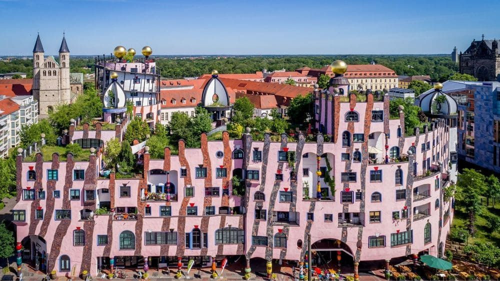© Andreas Lander Hundertwasser's Green Citadel - Magdeburg - Germany